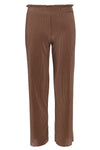 Meisjes Plisse Pants van LOOXS Little in de kleur CLAY in maat 128.