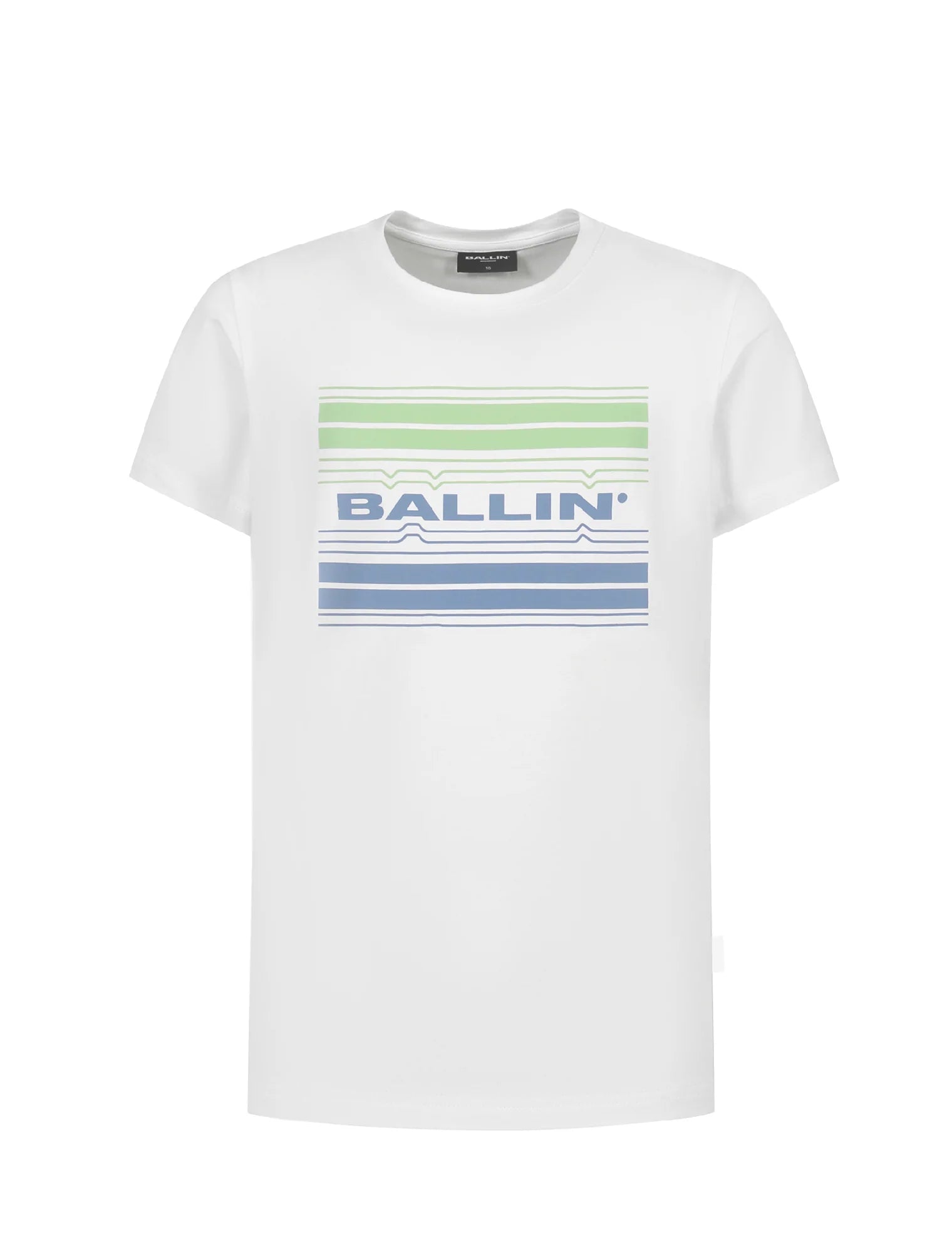 Unisexs T-shirt van Ballin Amsterdam in de kleur White in maat 176.
