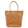 Zebra Natural bag met rits breed
