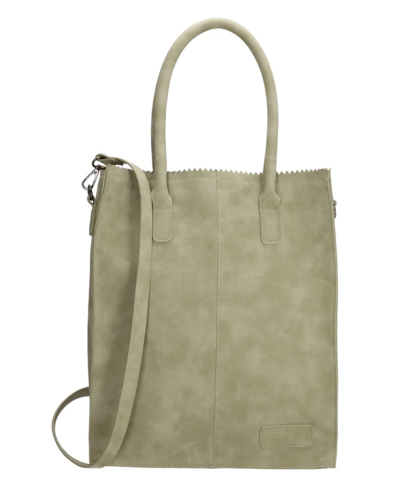 Zebra Natural bag Rosa nature green