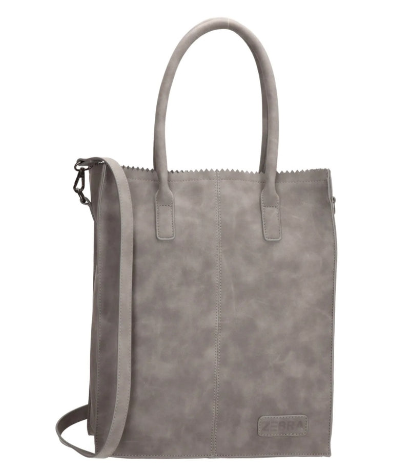 Zebra Natural bag Rosa midgrey