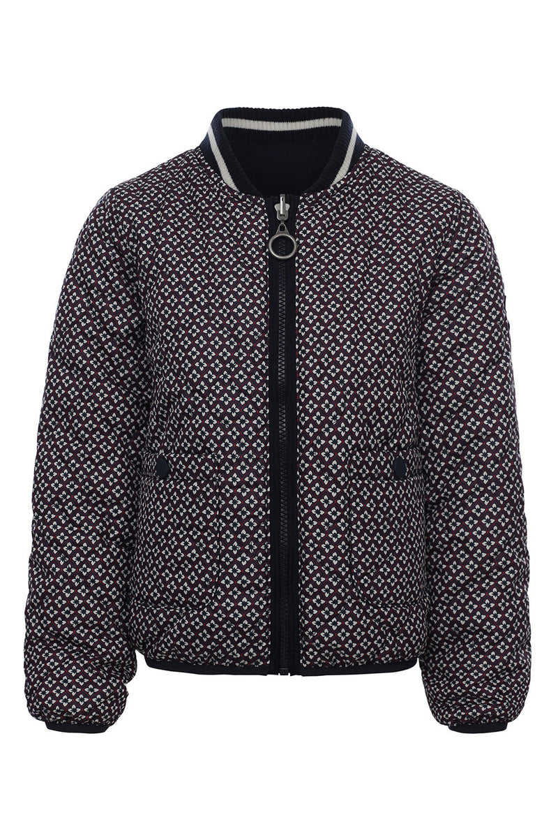 Meisjes Reversible Outerwear Jacket van LOOXS 10sixteen in de kleur navy in maat 176.