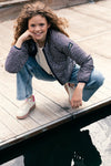 Meisjes Reversible Outerwear Jacket van LOOXS 10sixteen in de kleur navy in maat 176.