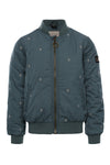 Meisjes Outerwear Jacket With Emro van LOOXS 10sixteen in de kleur Stone green in maat 176.