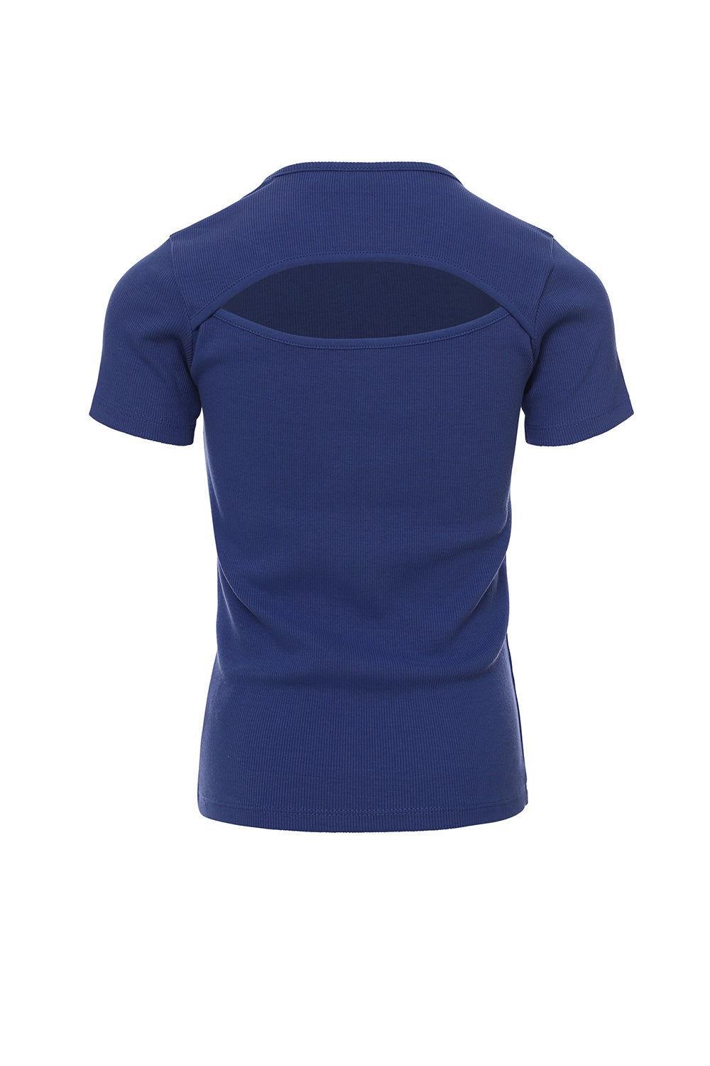Meisjes Rib T-Shirt van LOOXS 10sixteen in de kleur Voilet blue in maat 176.