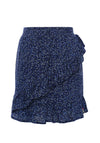 Meisjes Vliolet Flower Skirt van LOOXS 10sixteen in de kleur Voilet blue in maat 176.