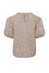 Meisjes Fancy Woven Top Mini Flowers van LOOXS Little in de kleur mini flower in maat 128.
