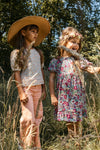LOOXS Little Fancy Woven Top Mini Flowers