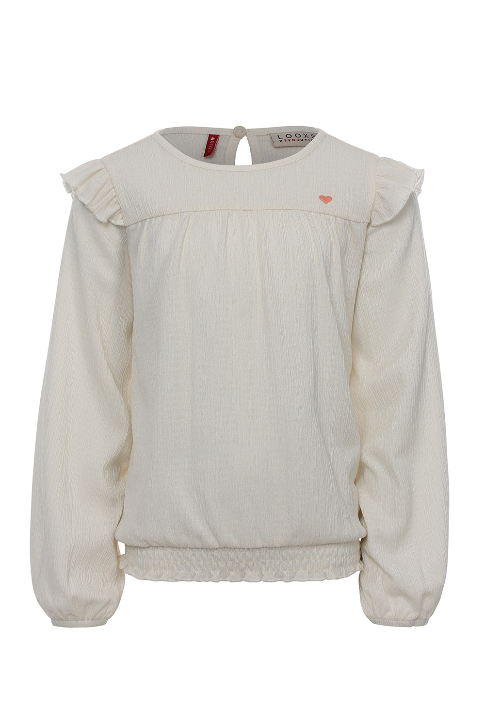 LOOXS Little Crinckle Top With Embroidery