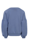 Meisjes Sweater van LOOXS Little in de kleur Blue ocean in maat 128.
