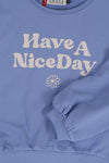 Meisjes Sweater van LOOXS Little in de kleur Blue ocean in maat 128.