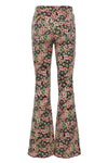 Meisjes Crincle Floral Flared Pants van LOOXS Little in de kleur Flowerbomb AO in maat 128.