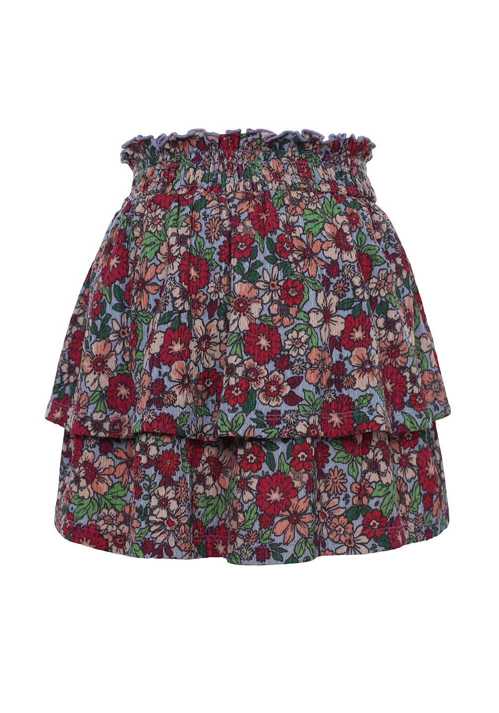 Meisjes Fancy Skirt van LOOXS Little in de kleur FLOWERFIELD in maat 128.