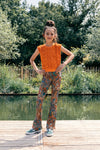 LOOXS 10sixteen Paisley Flare Pants
