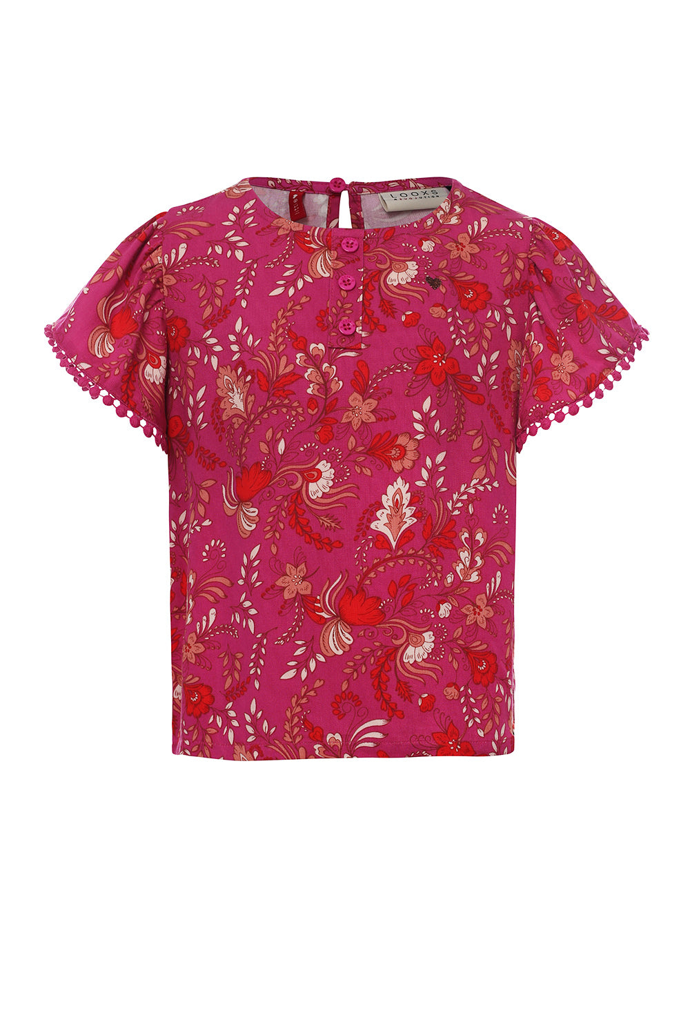 LOOXS Little Woven Top