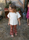 LOOXS Little Fancy Woven Top