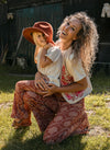 LOOXS Little & Me Embroidery gilet