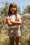 LOOXS Little Striped Woven Short
