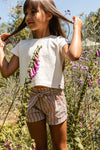 LOOXS Little Striped Woven Short