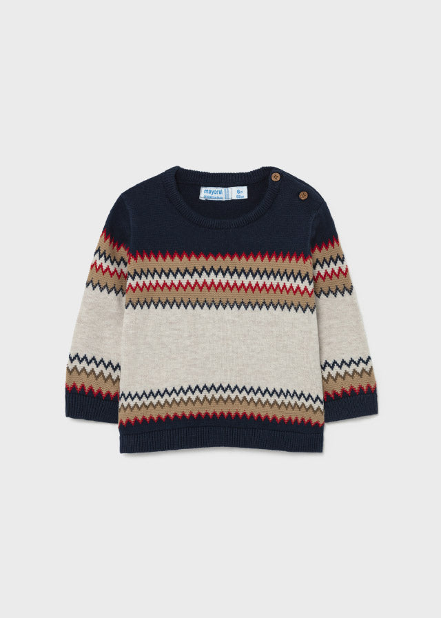 Mayoral Jacquard sweater