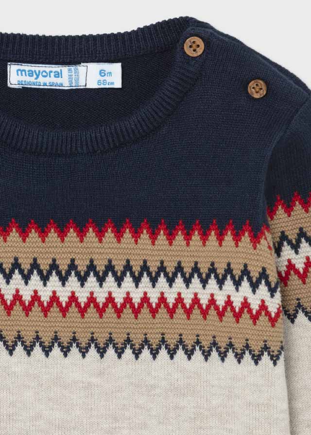 Mayoral Jacquard sweater