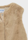 Mayoral Faux fur vest