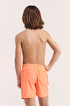 Shiwi boys swim short recycled mike solid micro peach