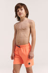 Shiwi boys swim short recycled mike solid micro peach