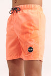 Shiwi boys swim short recycled mike solid micro peach