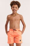 Shiwi boys swim short recycled mike solid micro peach