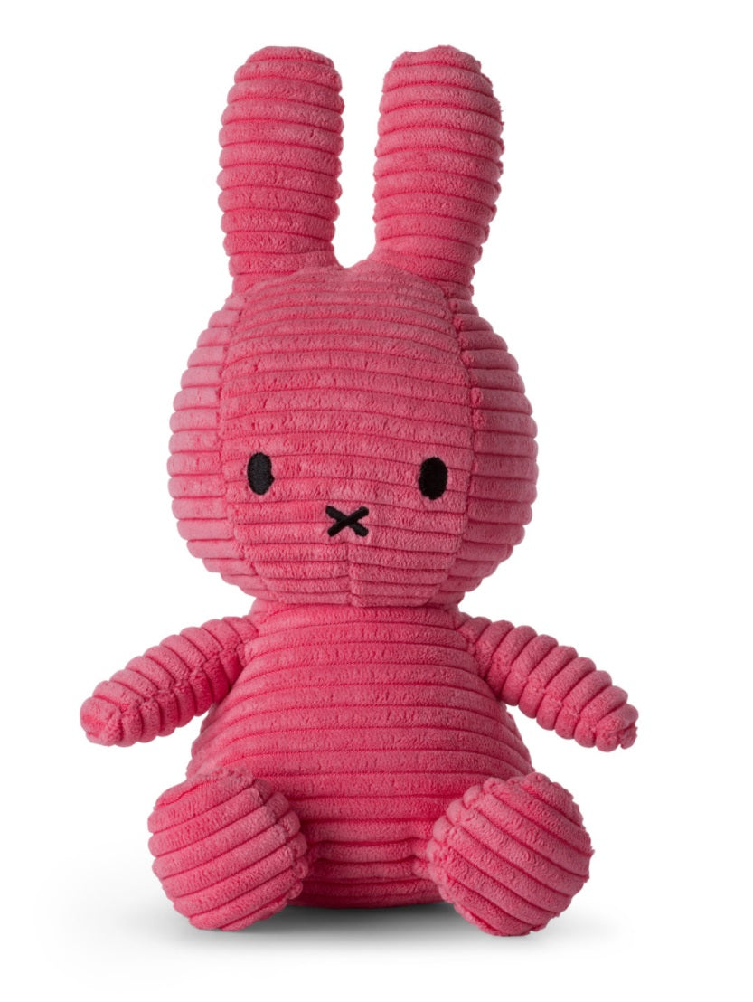 Nijntje - Miffy sitting Corduroy bubblegum pink