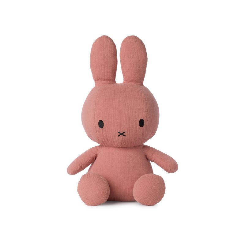 Nijntje - Miffy sitting Mousseline Pink 33cm