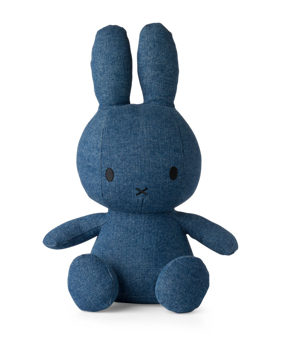 Nijntje - Miffy sitting Mid Wash Denim 33cm