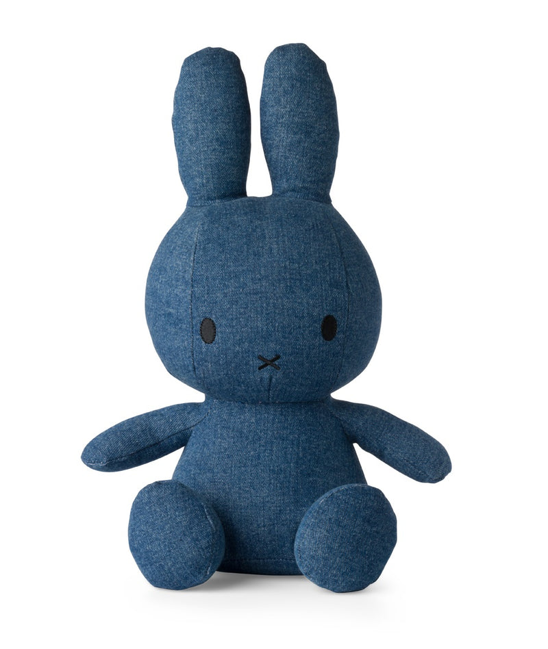 Nijntje - Miffy sitting Mid Wash Denim 33cm