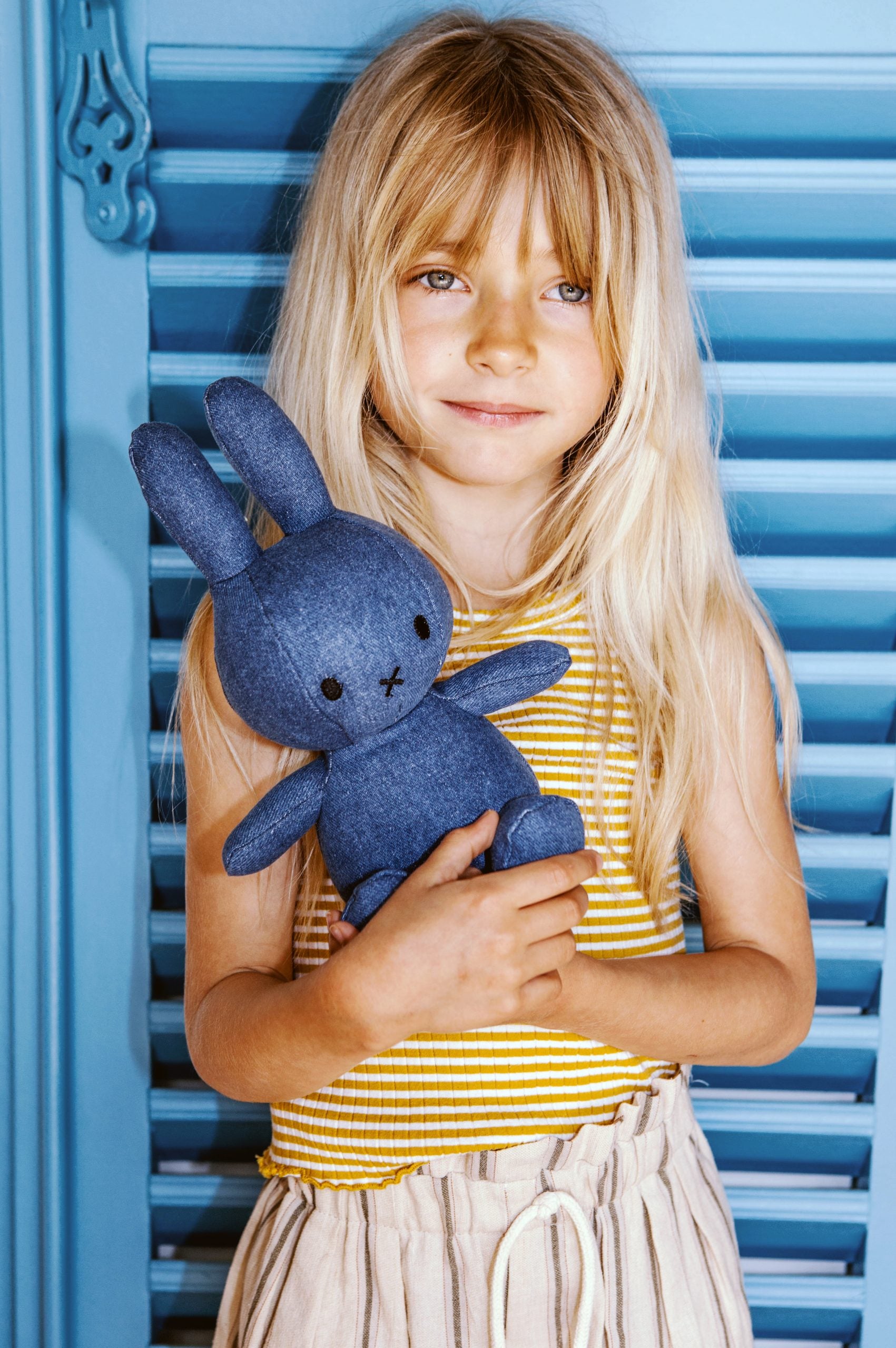 Nijntje Miffy sitting Mid Wash Denim 33cm