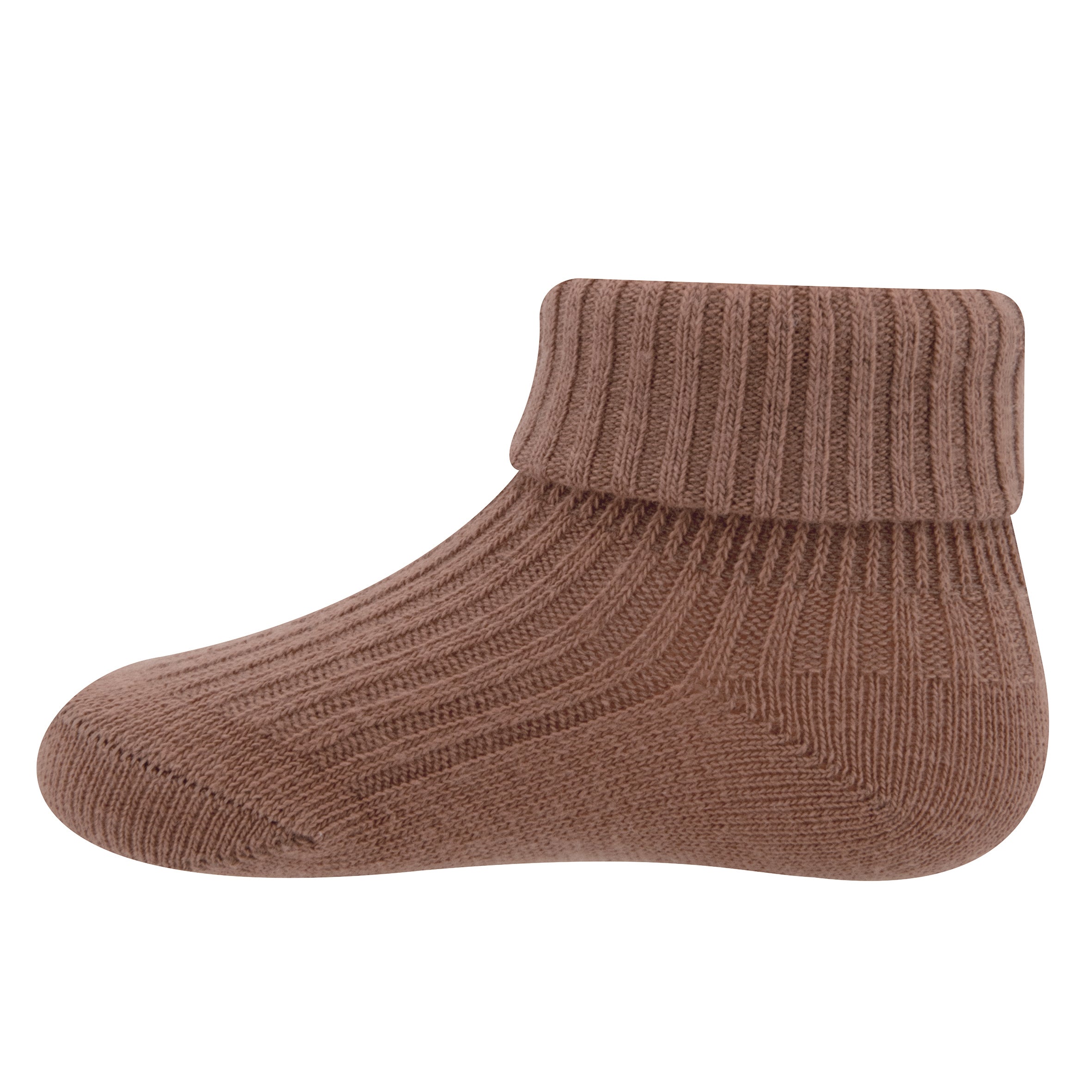 Ewers Baby socks with cover Brown