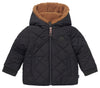 Jongens Boys Jacket Jetmore reversible van Noppies in de kleur Phantom in maat 86.