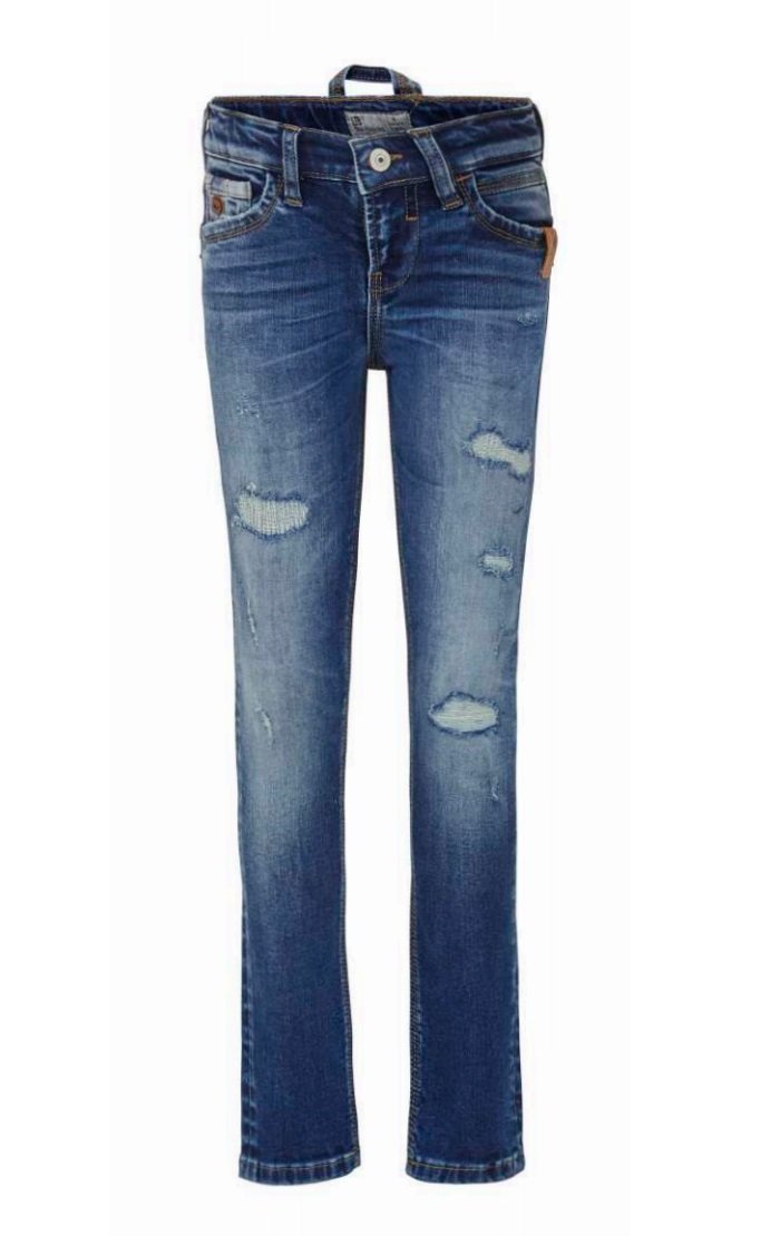 Jongens Skinny tapered fit jeans CAYLE B van LTB in de kleur TAURI WASH in maat 176.