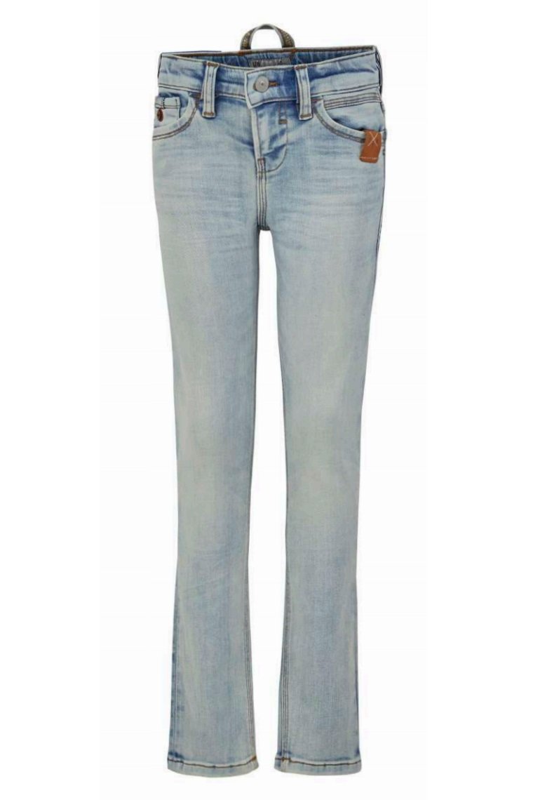 Jongens Skinny tapered fit jeans CAYLE B van LTB in de kleur INCA UNDAMAGED WASH in maat 176.