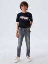 Jongens Jeans CAYLE BCALI UNDAMAGED WASH van LTB in de kleur CALI UNDAMAGED WASH in maat 176.