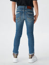Jongens Jeans NEW COOPER BJUANA WASH van LTB in de kleur JUANA WASH in maat 176.