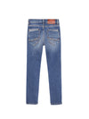 Jongens Jeans NEW COOPER BJUANA WASH van LTB in de kleur JUANA WASH in maat 176.