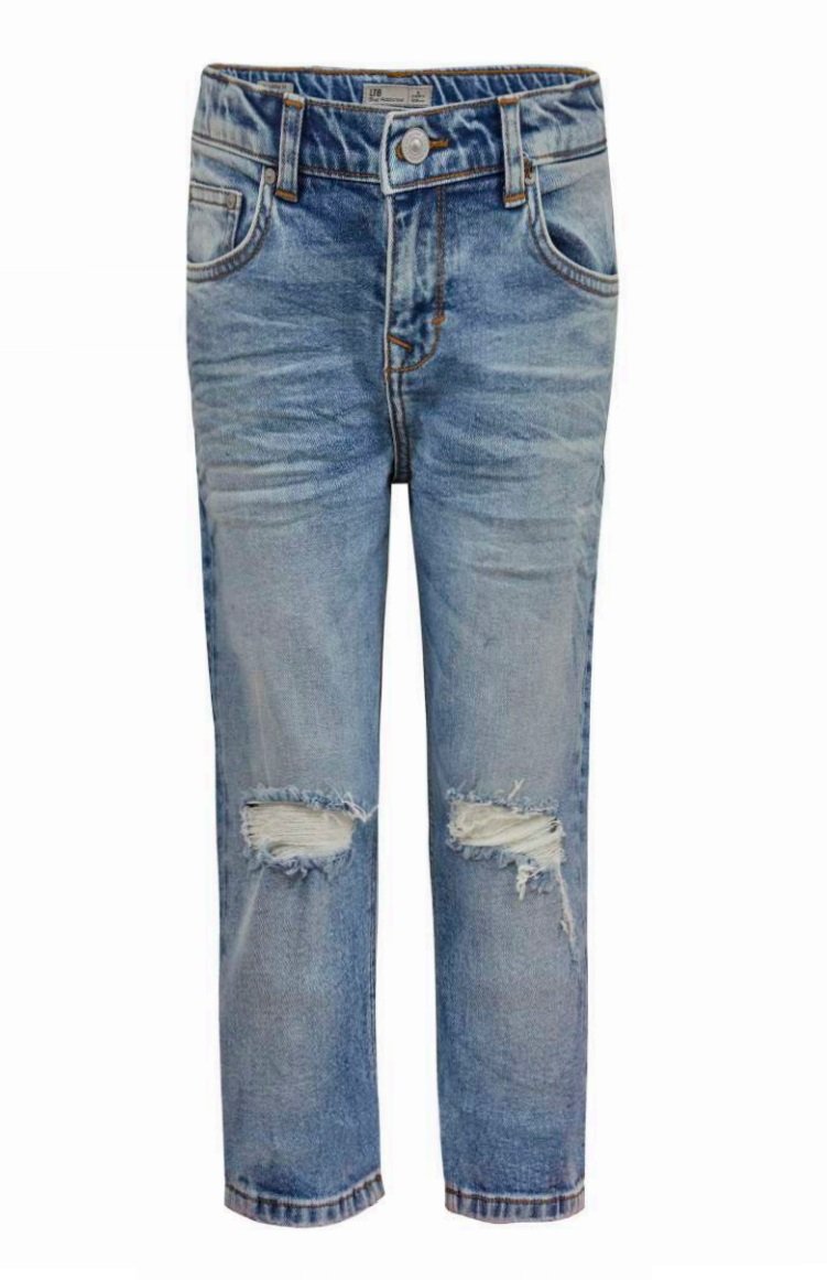 Meisjes Slim mom fit jeans ELIANA H G van LTB in de kleur GAURA WASH in maat 176.