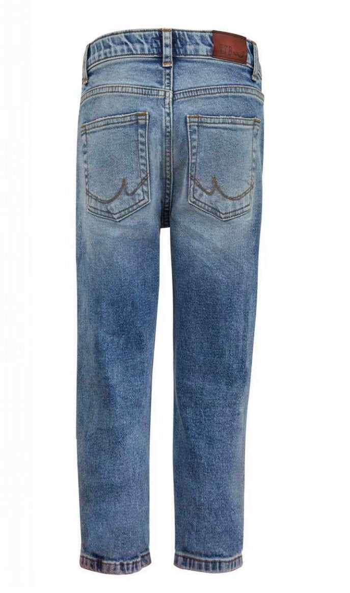Meisjes Slim mom fit jeans ELIANA H G van LTB in de kleur GAURA WASH in maat 176.