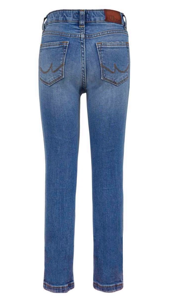 Meisjes Skinny fit jeans AMY G van LTB in de kleur OLEANA WASH in maat 176.