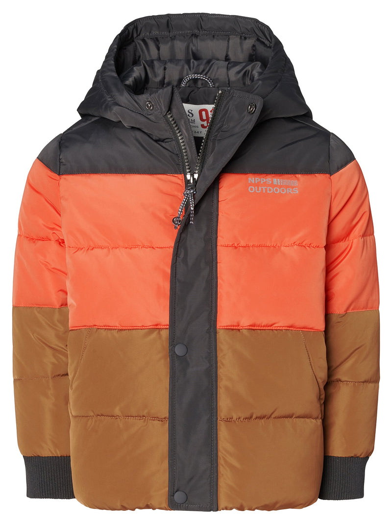 Jongens Boys Jacket Nijland van Noppies in de kleur Phantom in maat 128.