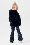 Meisjes Girls Jacket Nurren van  in de kleur Black Iris in maat 128.