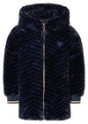Meisjes Girls Jacket Nurren van  in de kleur Black Iris in maat 128.