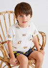 Mayoral Printed s/s t-shirt