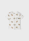Mayoral Printed s/s t-shirt